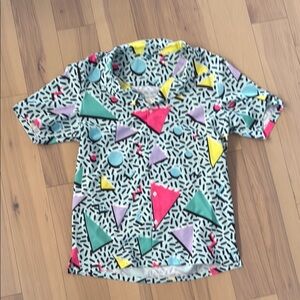 Colorful Geometric Men’s Shirt